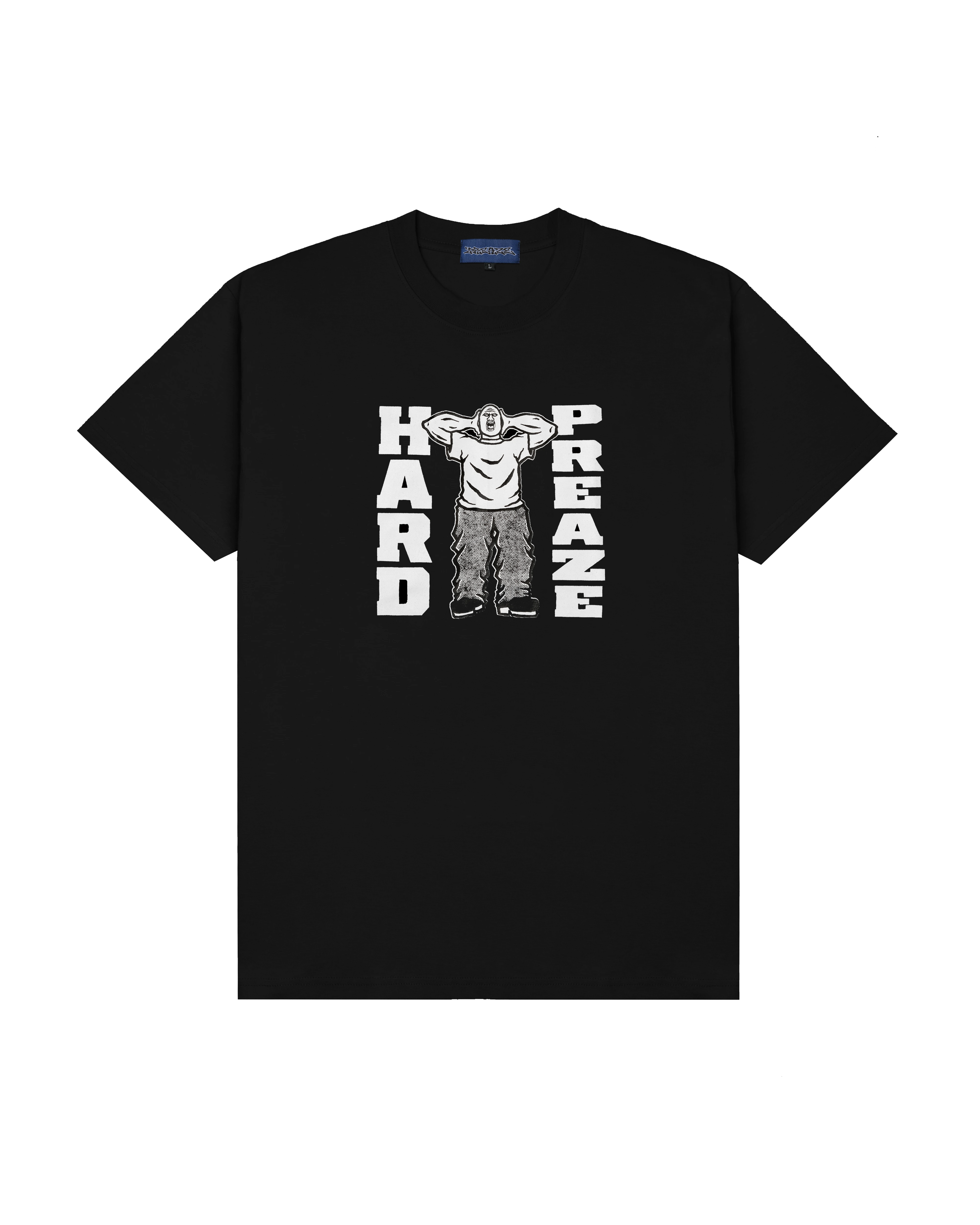 HARD PREAZE - BLACK TEE